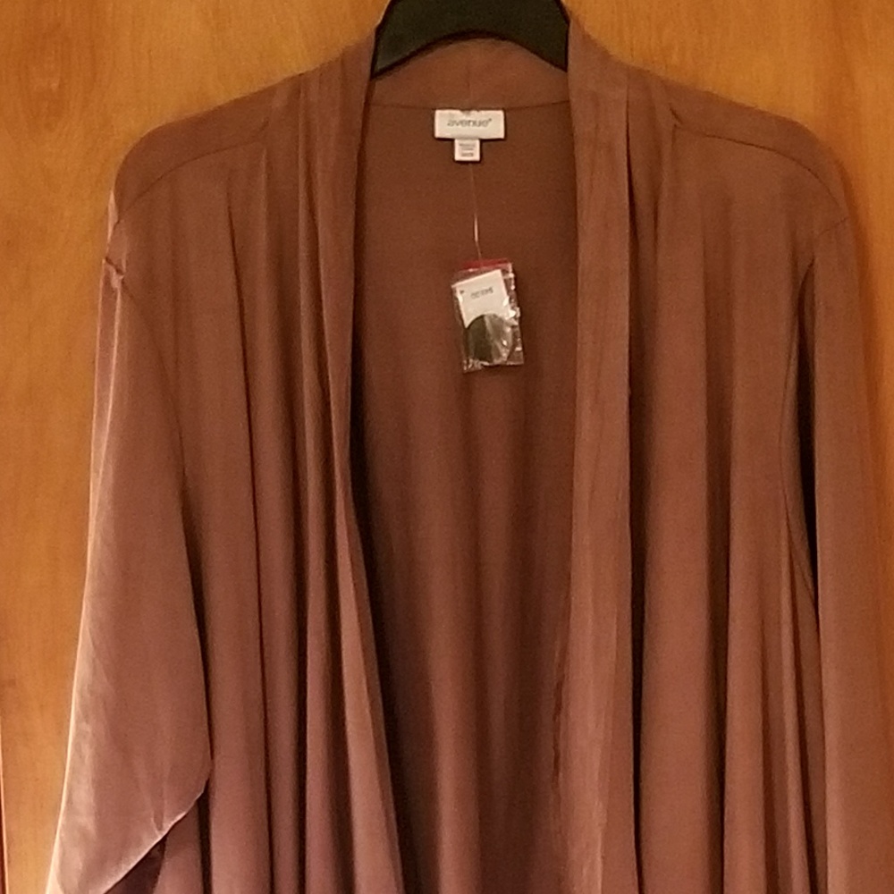 Brown Plus size Jacket/ Shrug